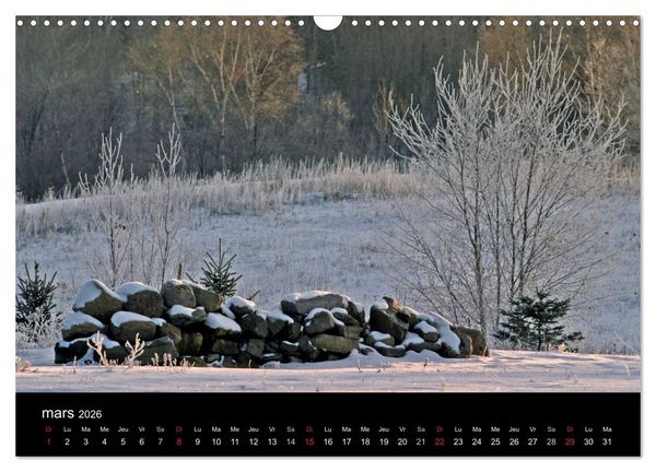 Produktbild: Regard sur les saisons du Qu&eacute;bec (Calendrier mural 2026 DIN A3 vertical), CALVENDO calendrier mensuel