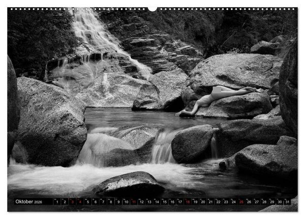 Produktbild: Akt im Tessin (Wandkalender 2026 DIN A2 quer), CALVENDO Monatskalender
