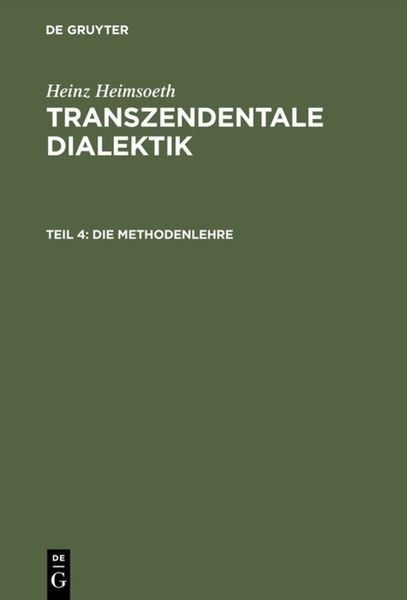 Produktbild: Die Methodenlehre