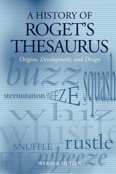 Produktbild: A History of Roget's Thesaurus