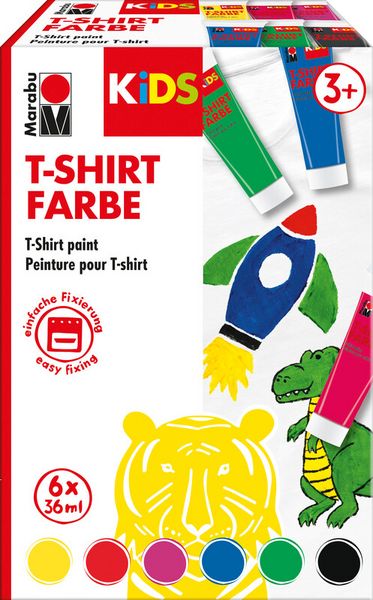 Marabu KiDS T-Shirt Farbe 6x36ml