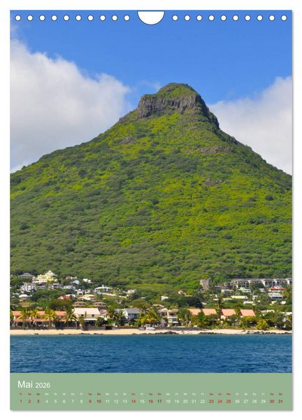 Produktbild: Erlebe mit mir das Inselparadies Mauritius (Wandkalender 2026 DIN A4 hoch), CALVENDO Monatskalender