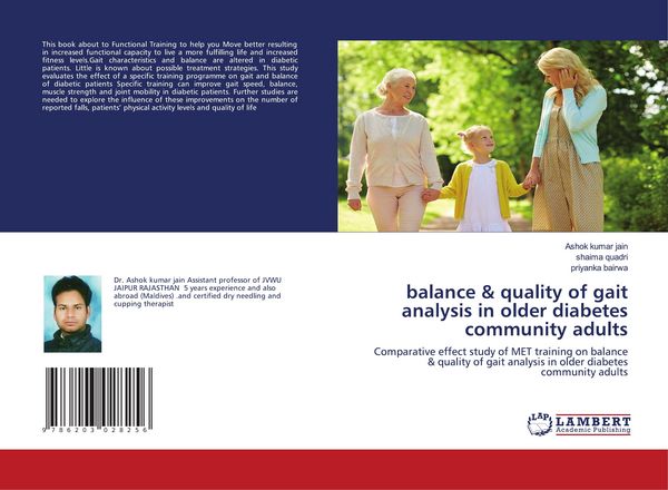 Produktbild: Balance & quality of gait analysis in older diabetes community adults