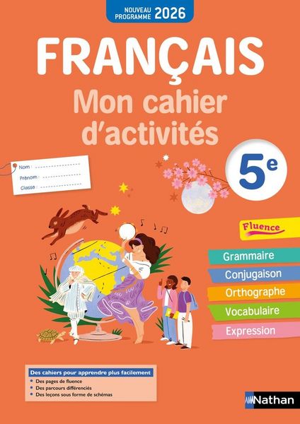 Produktbild: Francais ; 5e ; Mon Cahier D'Activites (Edition 2026)