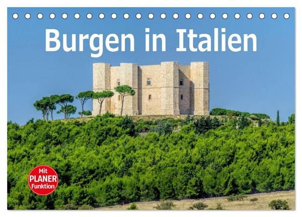 Produktbild: Burgen in Italien (Tischkalender 2026 DIN A5 quer), CALVENDO Monatskalender