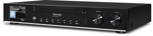 Produktbild: TechniSat DIGITRADIO 143 CD Radio-Adapter DAB, DAB+, Internet, UKW AUX, Bluetooth&reg;, CD, USB, WLAN, Internetradio Inkl
