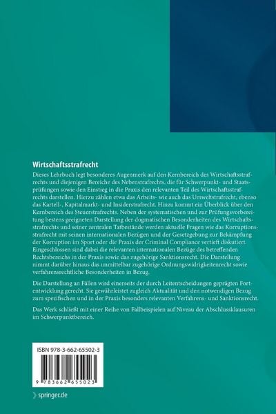 Produktbild: Wirtschaftsstrafrecht
