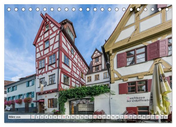 Produktbild: ULM Idyllisches Stadtherz (Tischkalender 2026 DIN A5 quer), CALVENDO Monatskalender