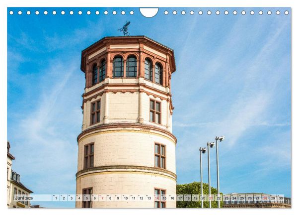 Produktbild: Historisches D&uuml;sseldorf (Wandkalender 2026 DIN A4 quer), CALVENDO Monatskalender