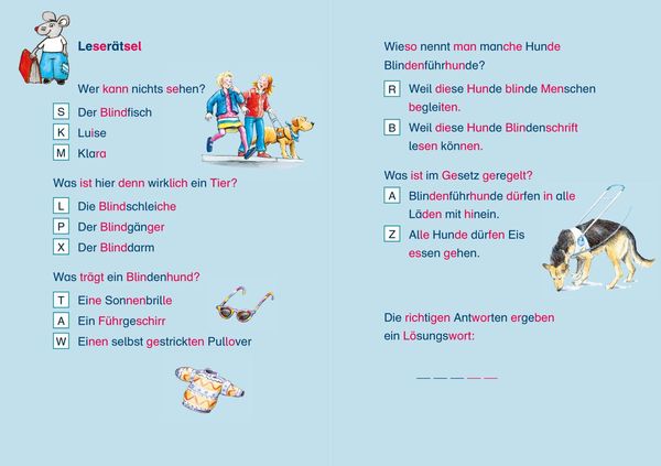 LESEMAUS zum Lesenlernen Sammelbände: Meine liebsten Hunde-Silben-Geschichten