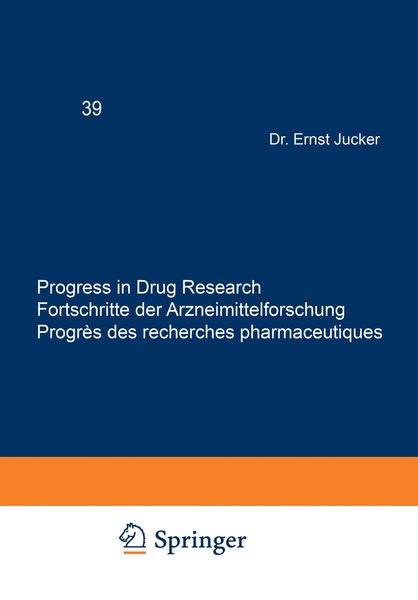 Produktbild: Progress in Drug Research / Fortschritte der Arzneimittelforschung / Progr&egrave;s des recherches pharmaceutiques