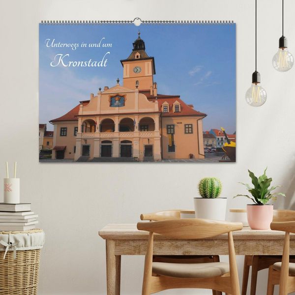 Produktbild: Unterwegs in und um Kronstadt (Wandkalender 2026 DIN A2 quer), CALVENDO Monatskalender