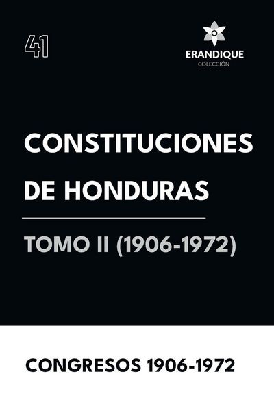 Produktbild: Constituciones de Honduras Tomo II (1906-1972)