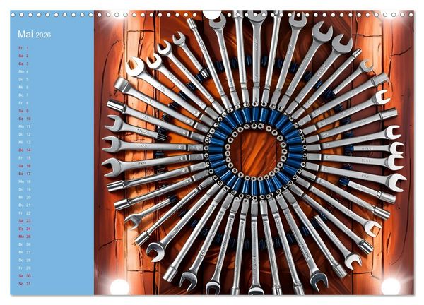 Produktbild: Werkzeug-Magie (Wandkalender 2026 DIN A3 quer), CALVENDO Monatskalender