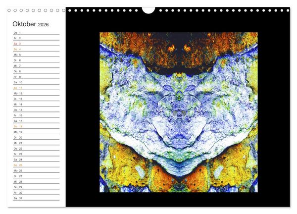Produktbild: LiTH-Os Antlitze des Sandsteins von ID AD Art Gabi Zapf (Wandkalender 2026 DIN A3 quer), CALVENDO Monatskalender