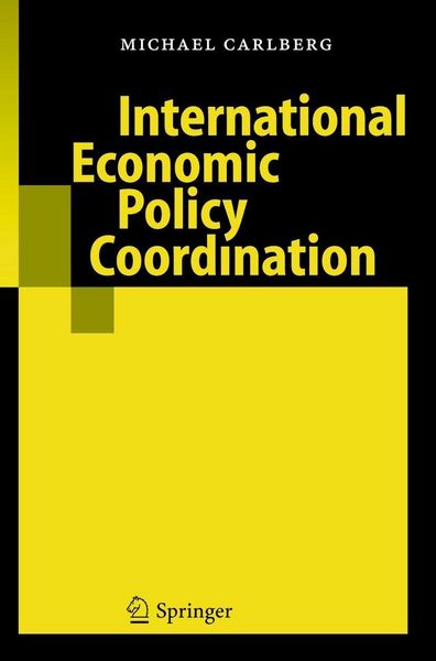 Produktbild: International Economic Policy Coordination