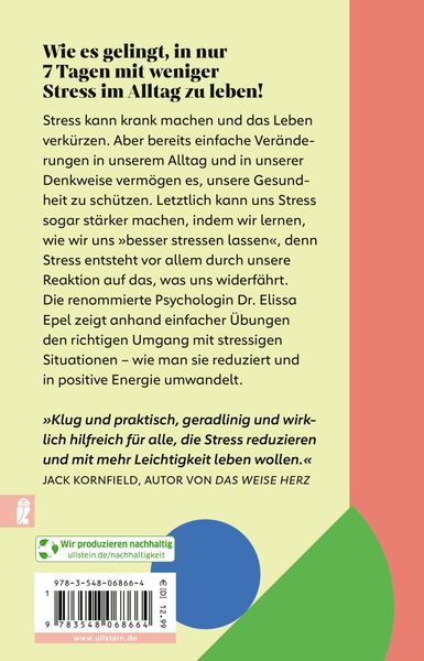 Produktbild: Das 7-Tage-Rezept f&uuml;r weniger Stress
