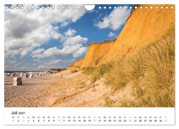 Produktbild: Sylt - Meine Trauminsel (Wandkalender 2027 DIN A4 quer), CALVENDO Monatskalender