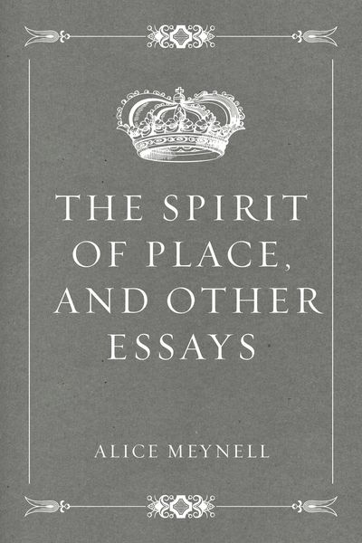 Produktbild: The Spirit of Place, and Other Essays