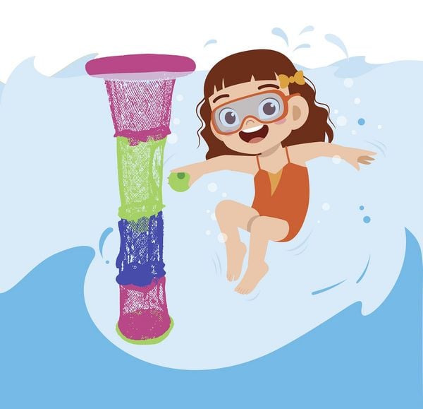 Produktbild: Beco Sealife Tauchspiel 65x25cm, B&auml;lle 5cm