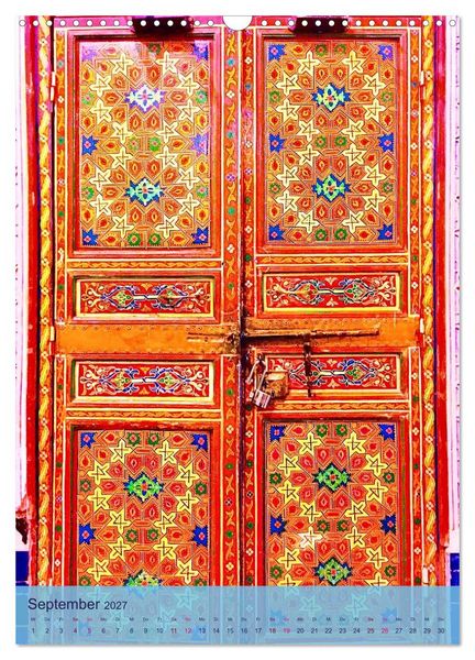Produktbild: Mediterrane T&uuml;ren (Wandkalender 2027 DIN A3 hoch), CALVENDO Monatskalender