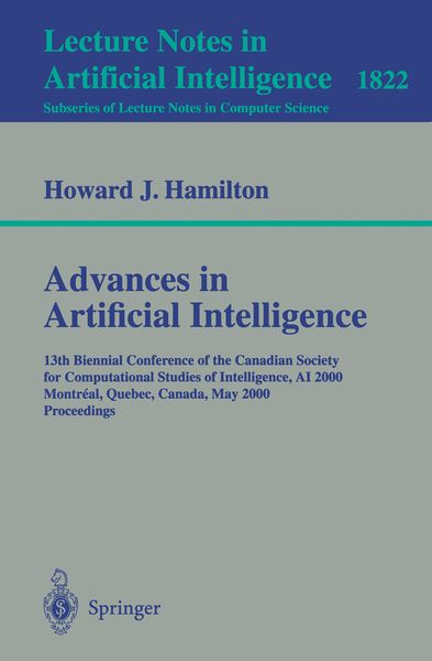 Produktbild: Advances in Artificial Intelligence