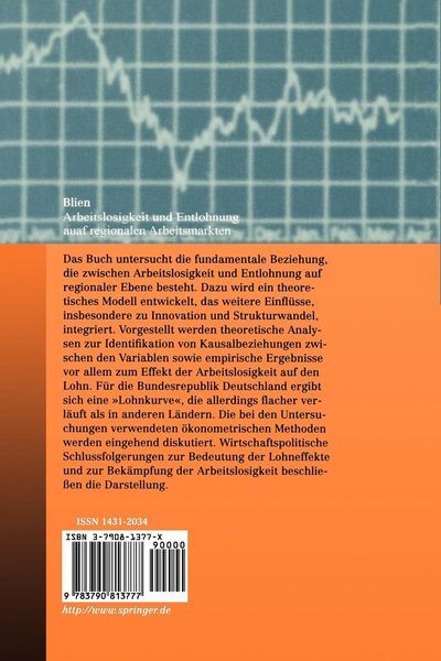Produktbild: Arbeitslosigkeit und Entlohnung auf regionalen Arbeitsm&auml;rkten