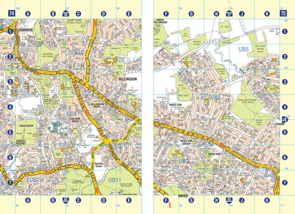 Produktbild: Big London A-Z Street Atlas