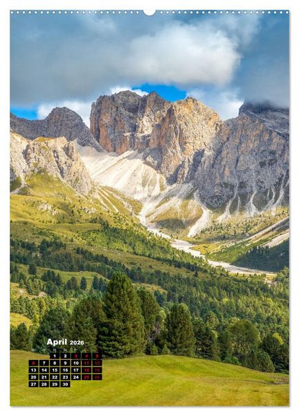 Produktbild: S&uuml;dtirol, das Wanderparadies (Wandkalender 2026 DIN A2 hoch), CALVENDO Monatskalender