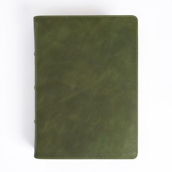 Produktbild: CSB She Reads Truth Bible, Holman Handcrafted Collection, Olive Premium Calfskin