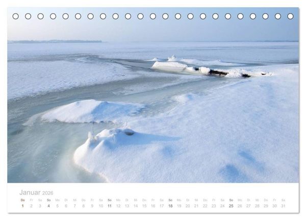 Produktbild: Zauberhafte Schlei (Tischkalender 2026 DIN A5 quer), CALVENDO Monatskalender