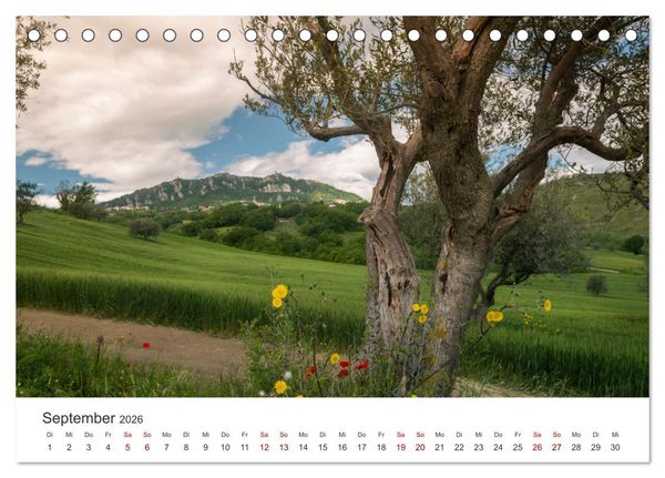 Produktbild: San Marino Die &auml;lteste Republik der Welt (Tischkalender 2026 DIN A5 quer), CALVENDO Monatskalender