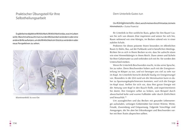 Produktbild: Die "gl&uuml;ckliche" Geb&auml;rmutter: Innere Bilder &ndash; selbstheilende Kraft bei Unterbauchbeschwerden