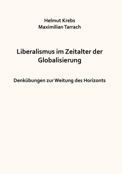 Produktbild: Liberalismus im Zeitalter der Globalisierung