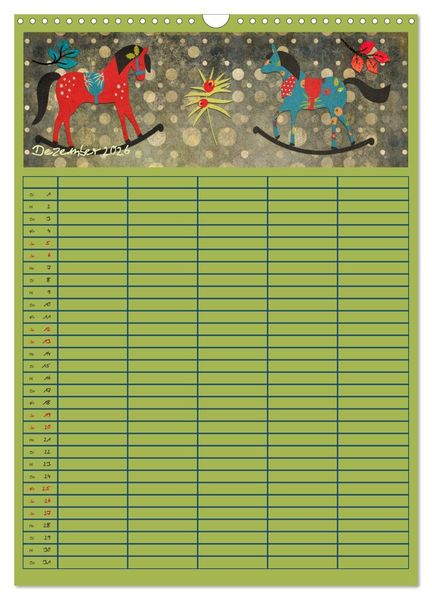 Produktbild: Unser buntes Familienleben (Wandkalender 2026 DIN A3 hoch), CALVENDO Monatskalender