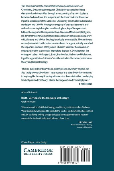 Produktbild: Postmodern Theory and Biblical Theology