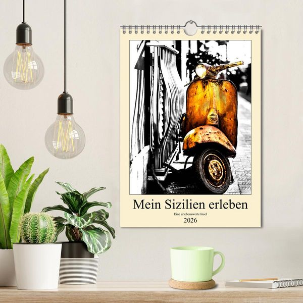 Produktbild: Mein Sizilien erleben (Wandkalender 2026 DIN A4 hoch), CALVENDO Monatskalender