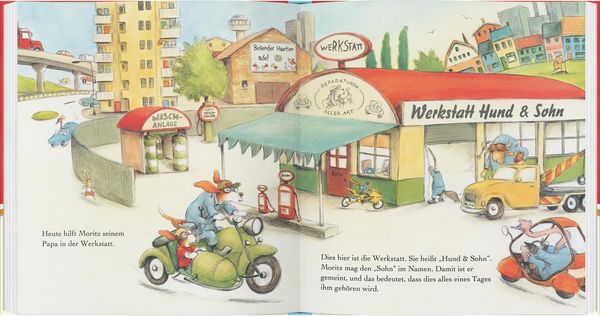 Produktbild: Moritz in der Autowerkstatt