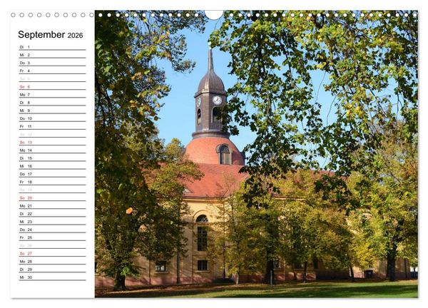 Produktbild: Vier Jahreszeiten im Land Brandenburg (Wandkalender 2026 DIN A3 quer), CALVENDO Monatskalender