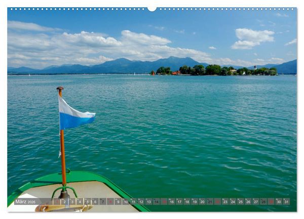 Produktbild: Traumhafter Chiemsee &ndash; Impressionen vom Bayerischen Meer (Wandkalender 2026 DIN A2 quer), CALVENDO Monatskalender