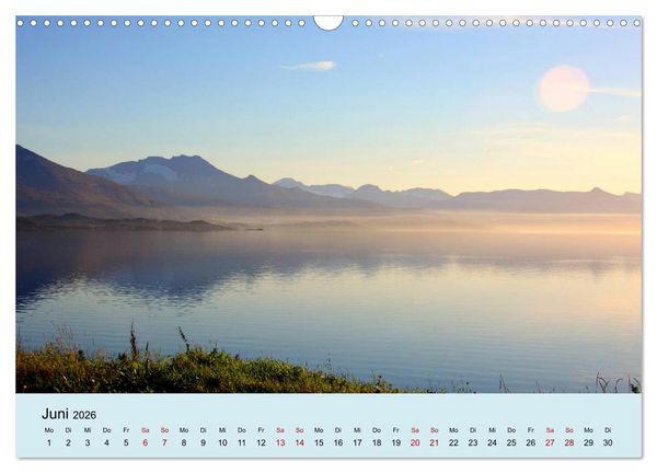 Produktbild: Lichtstimmungen des Nordens (Wandkalender 2026 DIN A3 quer), CALVENDO Monatskalender