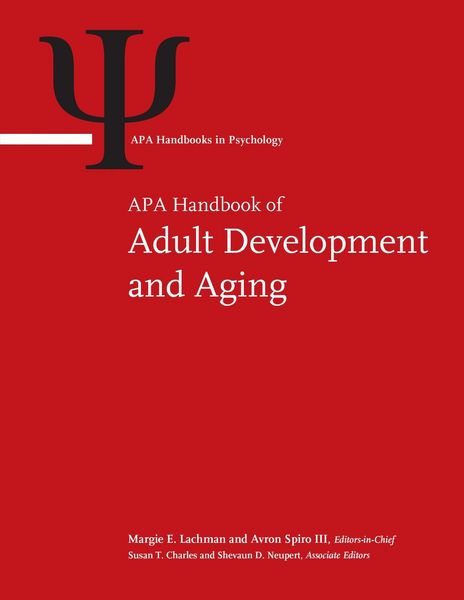 Produktbild: APA Handbook of Adult Development and Aging