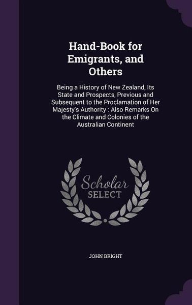 Produktbild: Hand-Book for Emigrants, and Others