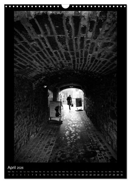 Produktbild: EDINBURGH NOIR (Wall Calendar 2026 DIN A3 portrait), CALVENDO 12 Month Wall Calendar