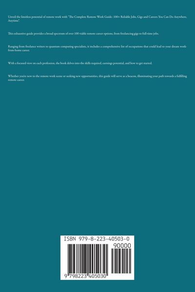 Produktbild: The Complete Remote Work Guide