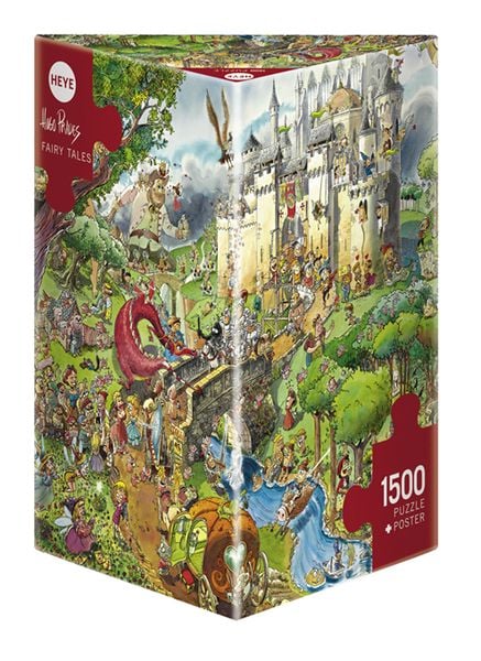 Produktbild: Fairy tales triangular 1500 pi&egrave;ces