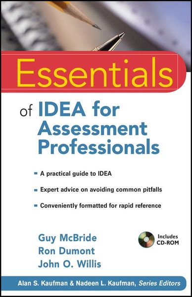 Produktbild: Essentials of IDEA for Assessment Professionals