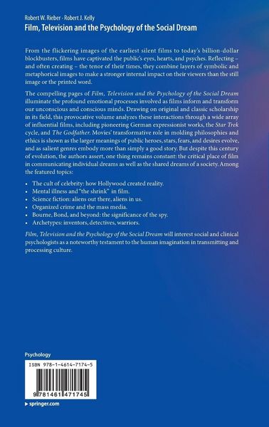 Produktbild: Film, Television and the Psychology of the Social Dream