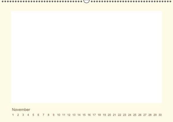 Produktbild: Immerw&auml;hrender Kalender zum selber Gestalten (Wandkalender immerw&auml;hrend DIN A3 quer)