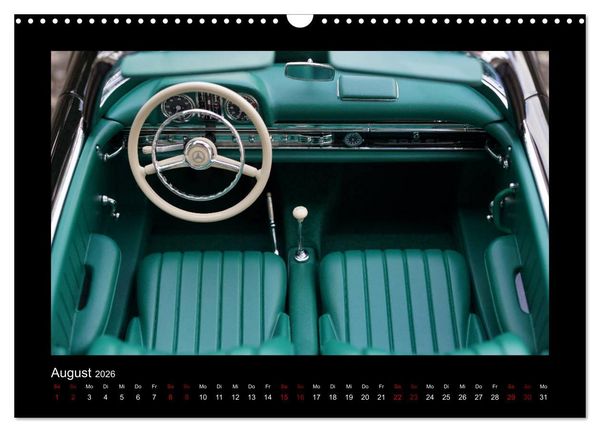 Produktbild: Retro Cars (Wandkalender 2026 DIN A3 quer), CALVENDO Monatskalender